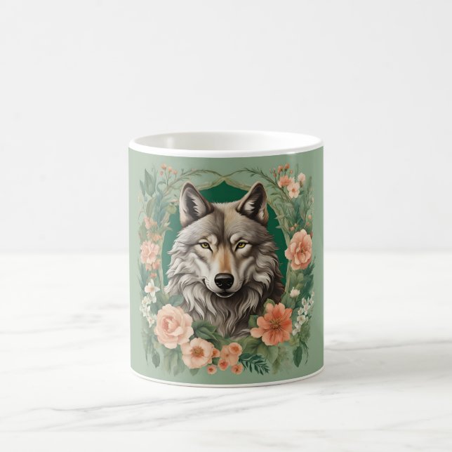 Caneca De Café Lobisomem Cottagecore (Centro)