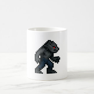 Caneca De Café Lobisomem de 8 bits