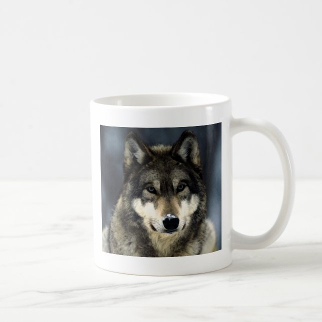 Caneca De Café Lobo (Direita)