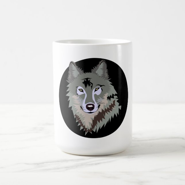 Caneca De Café Lobo (Centro)