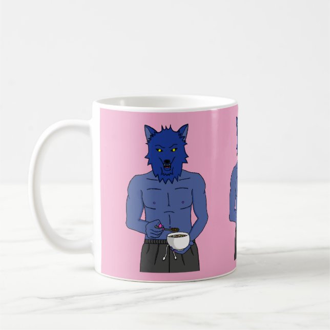Caneca De Café Lobo Cereal (Esquerda)