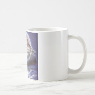 Caneca De Café Lobo do urro