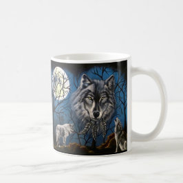Caneca De Café Lobo Espírito