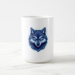 Caneca De Café Lobo Feroz – Símbolo de Força e Liberdade