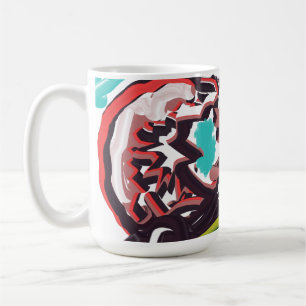 Caneca De Café Lobo na primavera