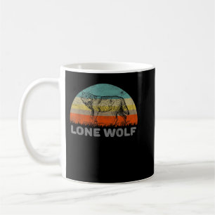 Caneca De Café Lobo Solitário