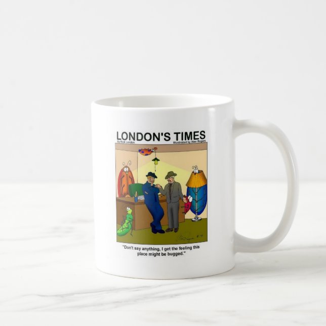 Caneca De Café Local Está Infestado de Escutas Presentes Engraçad (Direita)