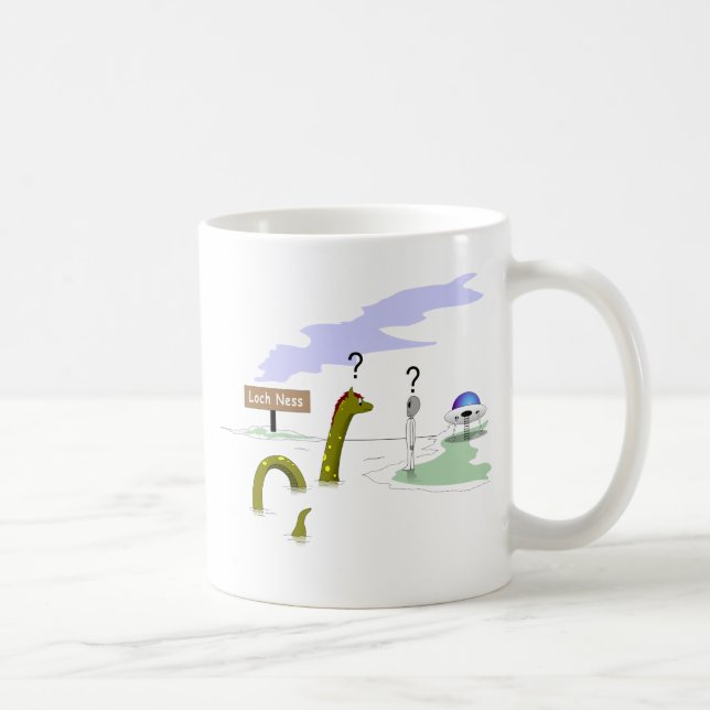 Caneca De Café Loch Ness (Direita)