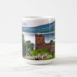 Caneca De Café Loch Ness Scottish Grant Clan Urquhart Castle Mug