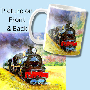 Caneca De Café Locomotiva 778 do Motor A Vapor