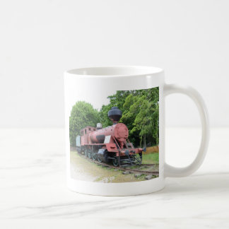 Caneca De Café Locomotiva a vapor americana vintage