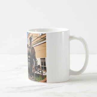 Caneca De Café Locomotiva de vapor do vintage