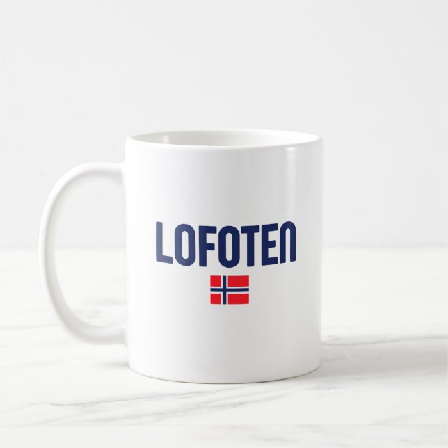Caneca De Café LOFOTEN Noruega (Esquerda)