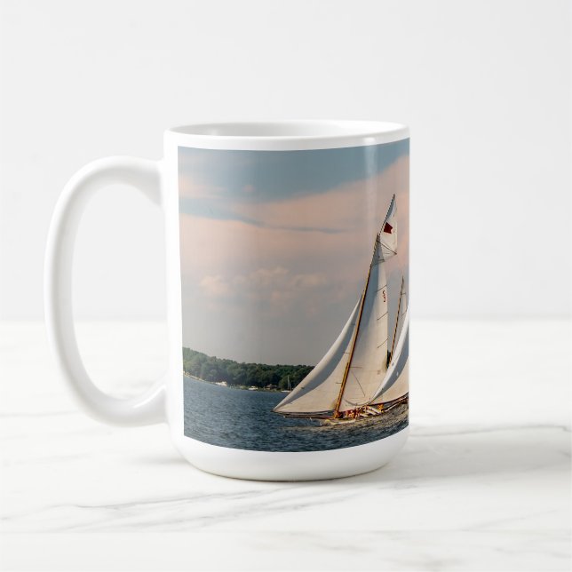 Caneca De Café Log Canoon Race Mug (Esquerda)