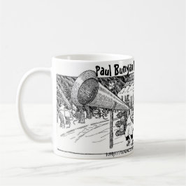 Caneca De Café "Logger Breakfast, estilo Paul Bunyan"