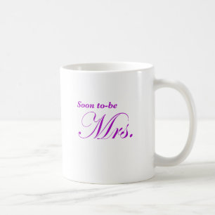 Caneca De Café Logo para ser Sra.