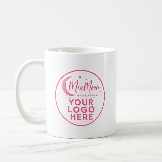 CANECA DE CAFÉ LOGO (Personalize) (Esquerda)