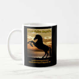 Caneca De Café Logotipo 2 da Revista de Ficção Rural (cavalo e pô