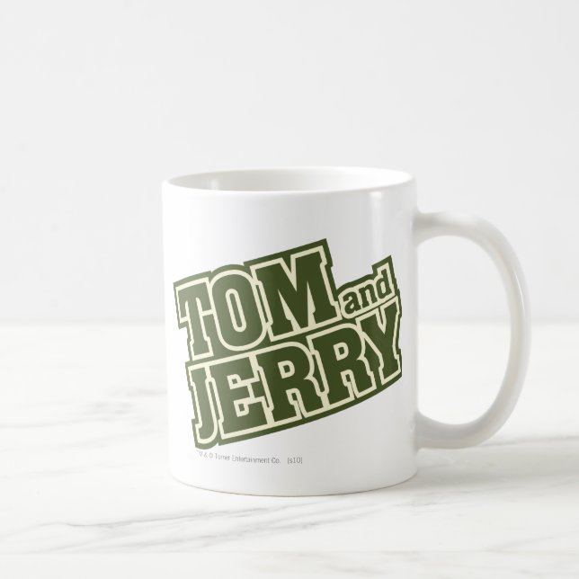 Caneca De Café Logotipo 3 de Tom e Jerry (Direita)
