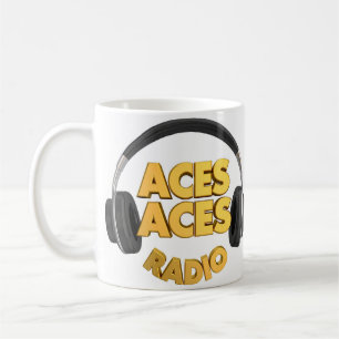 Caneca De Café logotipo Aces Mug