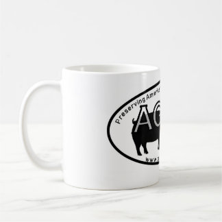 Caneca De Café Logotipo AGHA-Novo Caneca-oval