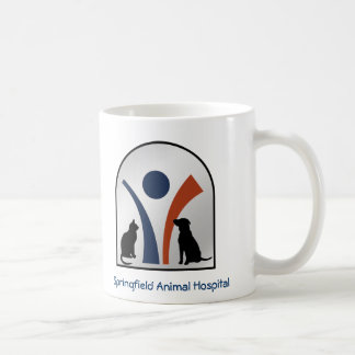 Caneca De Café Logotipo animal veterinário feito sob encomenda
