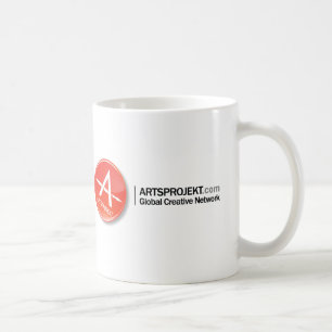 Caneca De Café Logotipo AP-GlobalCreativeNetwork