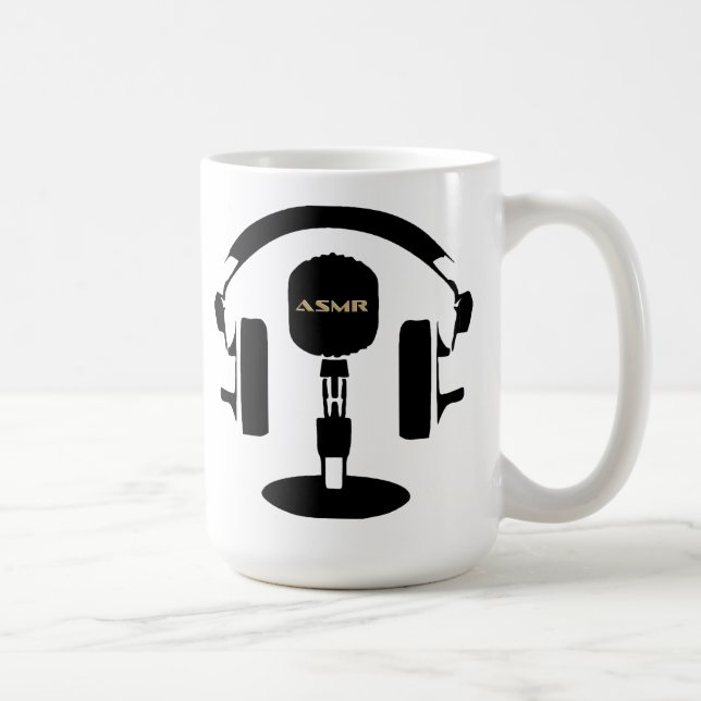 Caneca De Café Logotipo ASMR (Direita)