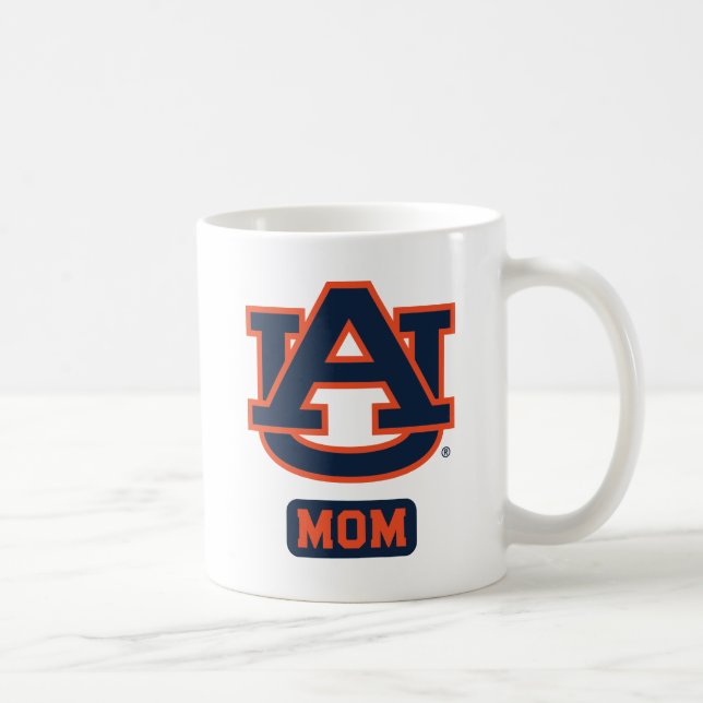 Caneca De Café Logotipo "AU" da Universidade Auburn Mãe (Direita)