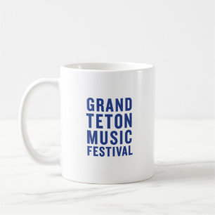 Caneca De Café Logotipo Azul GTMF Café Mug