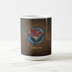 Caneca De Café Logotipo CBC 1940s