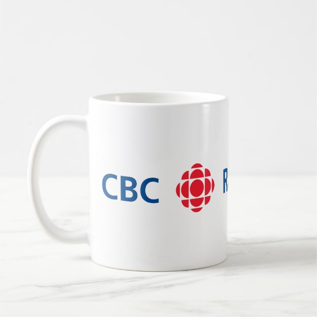 Caneca De Café Logotipo CBC/Radio Canada (Esquerda)