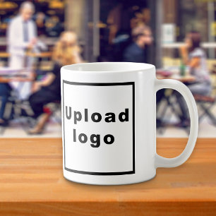 Caneca De Café Logotipo comercial em Mug