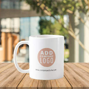 Caneca De Café Logotipo comercial personalizado