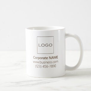 Caneca De Café Logotipo corporativo Informações sobre o Marketing