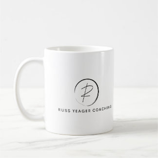 Caneca De Café Logotipo da assinatura de treinamento de Russ Yeag