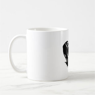 Caneca De Café logotipo da cidade do pelicano de Nova Orleans