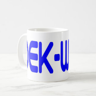 Caneca De Café Logotipo da Empresa DEK-WORX EVA Foam Cutting Serv