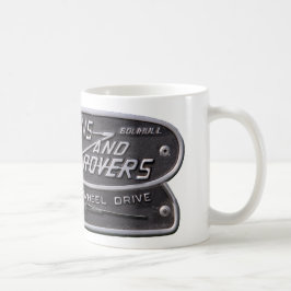 Caneca De Café Logotipo da espingarda das armas e dos vagabundos