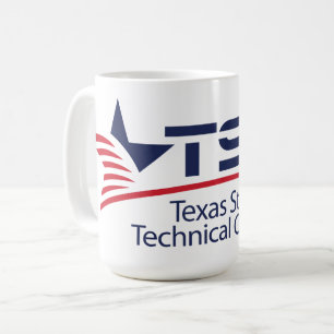 Caneca De Café Logotipo da Faculdade Técnica do Estado do Texas
