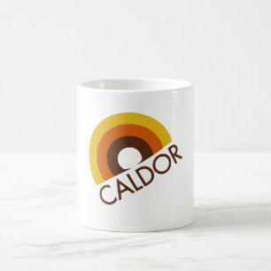 Caneca De Café Logotipo da Loja do Departamento de Caldor Retroat