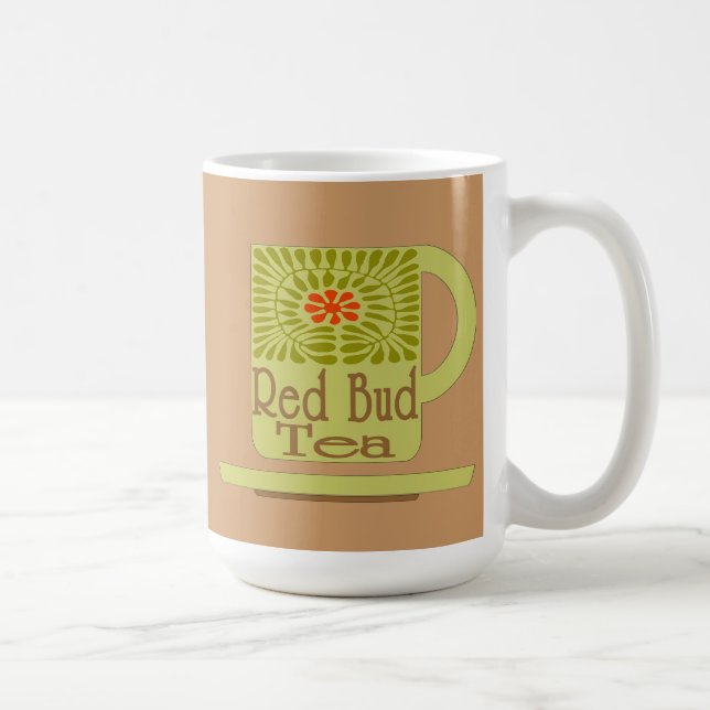 Caneca De Café Logotipo de chá vermelho (Direita)