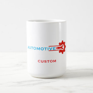 Caneca De Café Logotipo de Engrenagem Automotiva