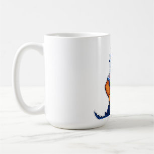 Caneca De Café Logotipo de Futebol Dinossauro – Mascote de Futebo