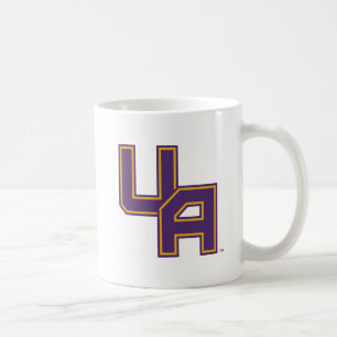 Caneca De Café Logotipo de Iniciais da Universidade de Albany