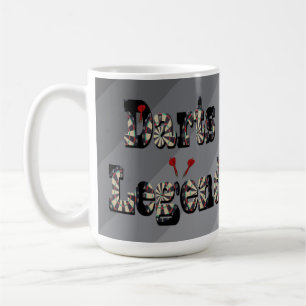 Caneca De Café Logotipo de Legenda Darts  