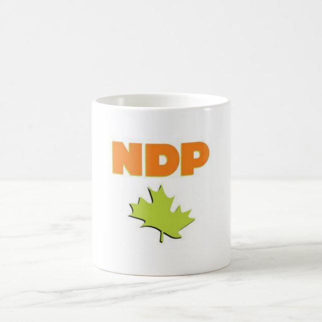 Caneca De Café Logotipo de NDP (Centro)