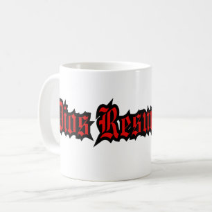 Caneca De Café Logotipo de ressurreição do Dios, 11 oz