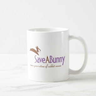Caneca De Café Logotipo de SaveABunny