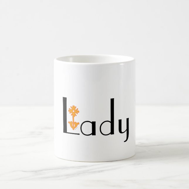 Caneca De Café Logotipo de Senhora (Centro)